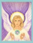 Angel Ariel sending healing energy